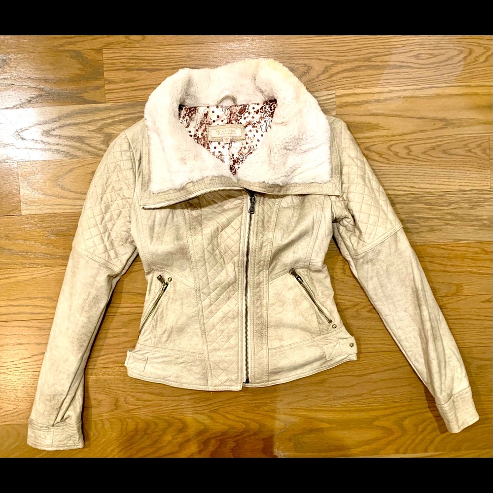 Guess Faux leather Jacket